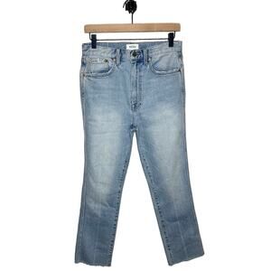 Pistola Straight Leg Cut Off Jeans